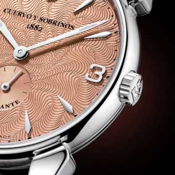 Foto Quadrante Orologio Cuervo y Sobrinos Historiador Flameante
