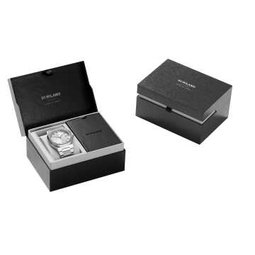 Foto Box Orologio D1 Milano Automatic Bracelet Snow