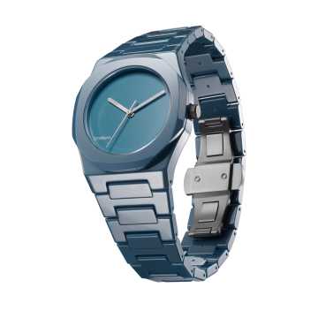 Foto Profilo D1 Milano Ceramica Pure Light Blue Orologio