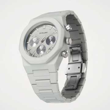 Foto Profilo Orologio D1 Milano Polychrono Fossil Grey