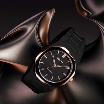 Foto Quadrante Orologio D1 Milano Polycarbon Black Mesh PCBJ35