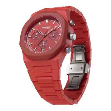 D1 MILANO - OROLOGIO POLYCHRONO 40.5 MM - RED BLST PHBJ05