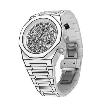 Foto Quadrante Orologio D1 Milano Polychrono White Sketch
