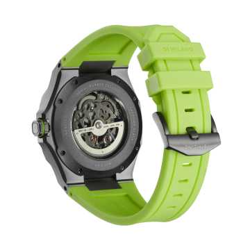 Foto Fondello D1 Milano Orologio Skeleton Slice Lime D1-SKRJ15