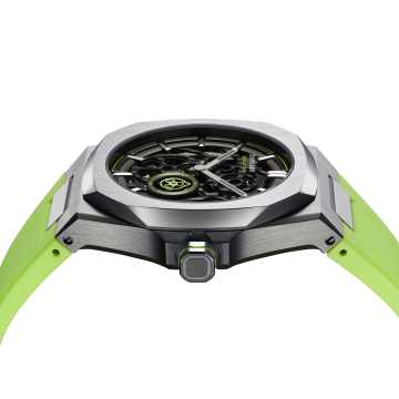 Foto Cassa D1 Milano Orologio Skeleton Slice Lime D1-SKRJ15