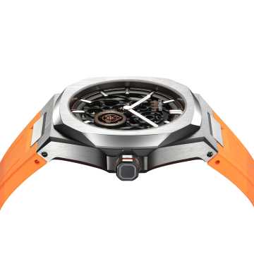 Foto CassaD1 Milano Orologio Skeleton Slice Orange D1-SKRJ16