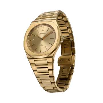 Foto Profilo Orologio D1 Milano Ultra Thin Gold Mellow