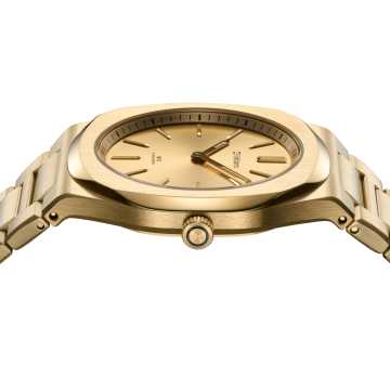 Foto Cassa Orologio D1 Milano Ultra Thin Gold Mellow