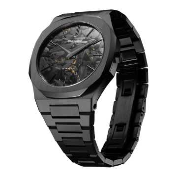 Foto Profilo Orologio D1 Milano Ultra Thin Black DLC