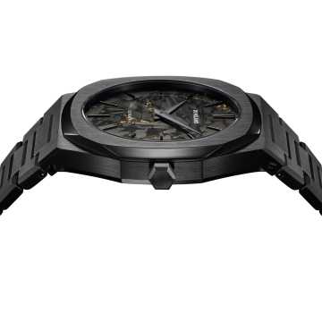 Foto Cassa Orologio D1 Milano Ultra Thin Black DLC