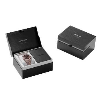 Foto Box Orologio Ulta Thin Bracelet Chocolatino 34 mm 