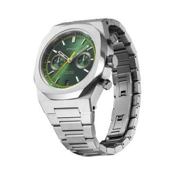 D1 MILANO - OROLOGIO CRONOGRAFO VERDE