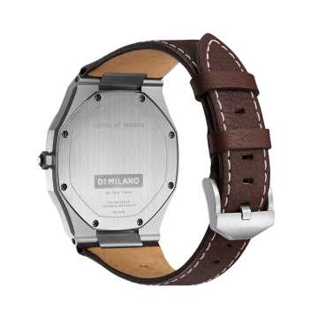 D1 MILANO - OROLOGIO ESPRESSO BLUE ULTRA THIN LEATHER 40 MM