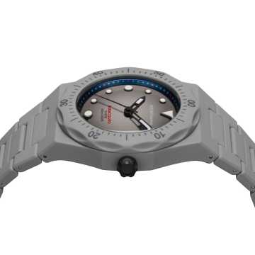Foto Cassa Orologio D1 Milano Polycarbon Diver Grigio