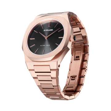 D1 MILANO - OROLOGIO ROSE NIGHT ULTRA THIN BRACELET 34 MM