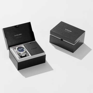 Foto Scatola Orologio D1 Milano Subacqueo Quadrante Blu