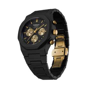 Foto Profilo Orologio D1 Milano Polychrono Gilded Solar