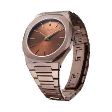 D1 MILANO - OROLOGIO CHOCOLATE ULTRA THIN BRACELET 40 MM