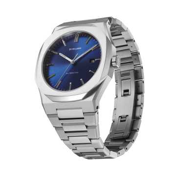 Foto Profilo Orologio D1 Milano Automatic Bracelet Blue