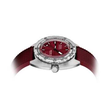 Foto Cassa Orologio Sub 300 Ti5 Redcoral Cinturino Rosso