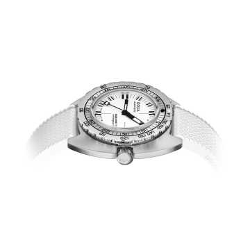 Foto Cassa Orologio Sub 300 Ti5 Whitepearl Cinturino Bianco