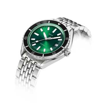 Foto Profilo Orologio Doxa Sub 200 Sea Emerald Bracelet