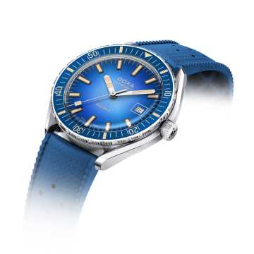Foto Profilo Orologio Doxa Sub 200 II Caribbean Rubber