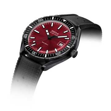 Foto Profilo Foto Profilo Orologio Doxa Sub 200 II Redcoral Black Rubber