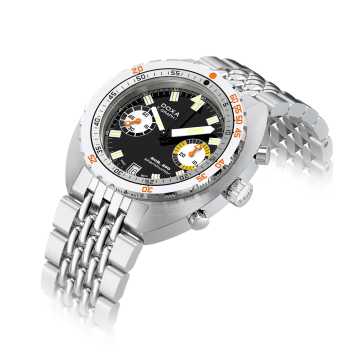 Foto Quadrante Orologio Doxa Sub 200 T-Graph II Sharkhunter Bracelet