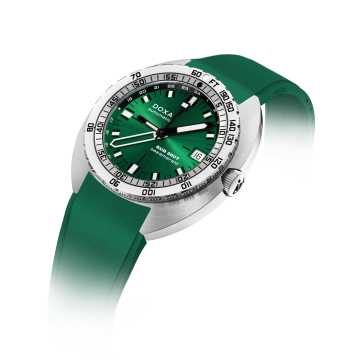 Foto Profilo Orologio Doxa 250T GMT Sea Emerald 855_10_131_26