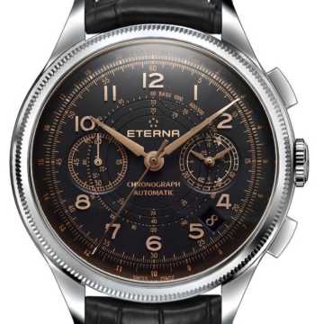 Foto Quadrante Orologio Eterna 1940 Black