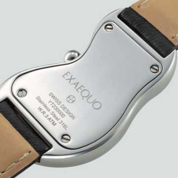 Foto Fondello Orologio Exaequo Melting Silver Black 0001.0001