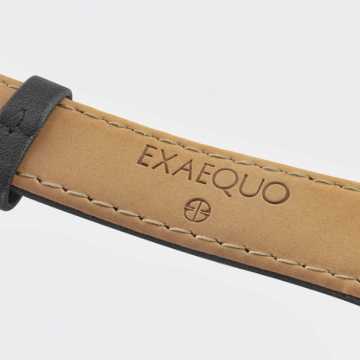 Foto Cinturno Orologio Exaequo Melting Silver Black 0001.0001