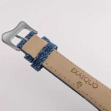 Foto Cinturino Orologio Exaequo Melting Silver White Jeans