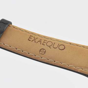 Foto Cinturino Foto Quadrante Orologio Exaequo Melting Gold Black 0002.0001