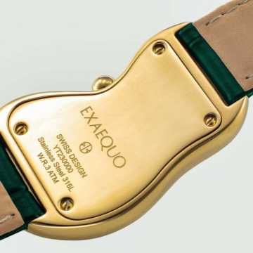 Foto Fondello Orologio Exaequo Melting Gold Green 0002.0005