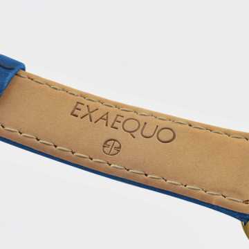 Foto Cinturino Orologio Exaequo Melting Gold Blue 0002.0004