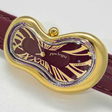Foto Cassa Orologio Exaequo Melting Gold Black 0002.0006