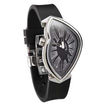 Foto Cassa Orologio Exaequo Revolve Acciaio Nero