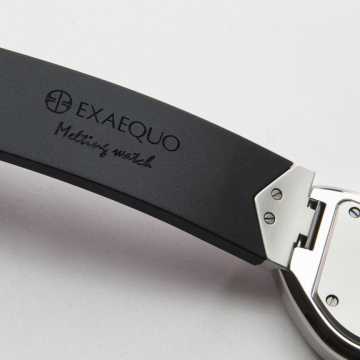 Foto Cinturino 2 Orologio Exaequo Revolve Acciaio Nero