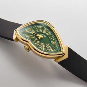 Foto Quadrante Orologio Exaequo Revolve Acciaio Verde IP Oro