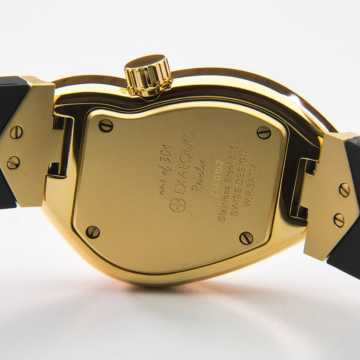 Foto Profilo Orologio Exaequo Revolve Acciaio Verde IP Oro