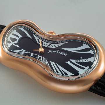 Foto Cassa Orologio Exaequo Melting Rose Gold Black EX0003.0001