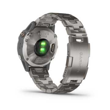 Foto Retro Orologio Garmin Fenix 6 - Pro Titanio