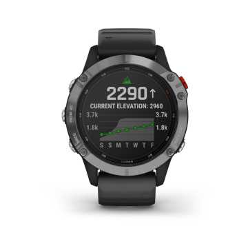 Foto Quadrante Statistiche Orologio Garmin Fenix 6 Solar