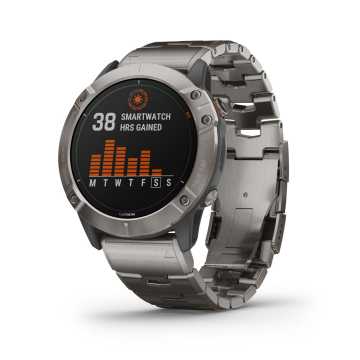 Foto Quadrante Solare Orologio Garmin Fenix 6X Pro Solar Edition