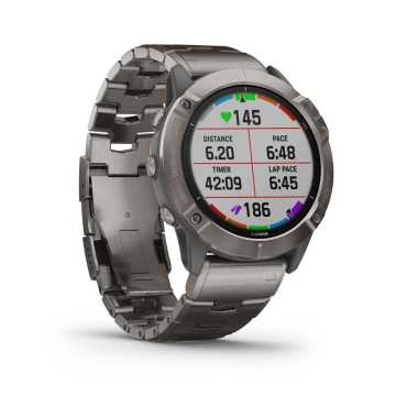 Foto Statistiche Orologio Garmin Fenix 6X Pro Solar Edition