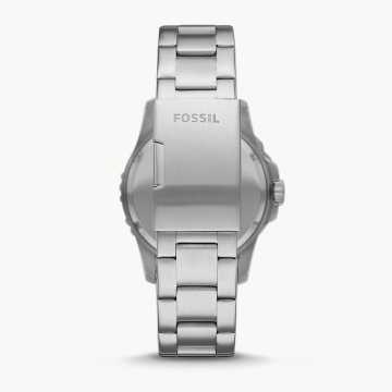 FOSSIL - OROLOGIO FB-01 A TRE SFERE IN ACCIAIO