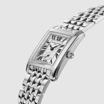 Foto Profilo Orologio Frederique Constnt Carree Small Seconds FC-235S2C6B