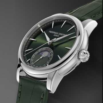 Foto Cassa Orologio Frederique Constant Classic Moonphase Date FC-716GR3H6